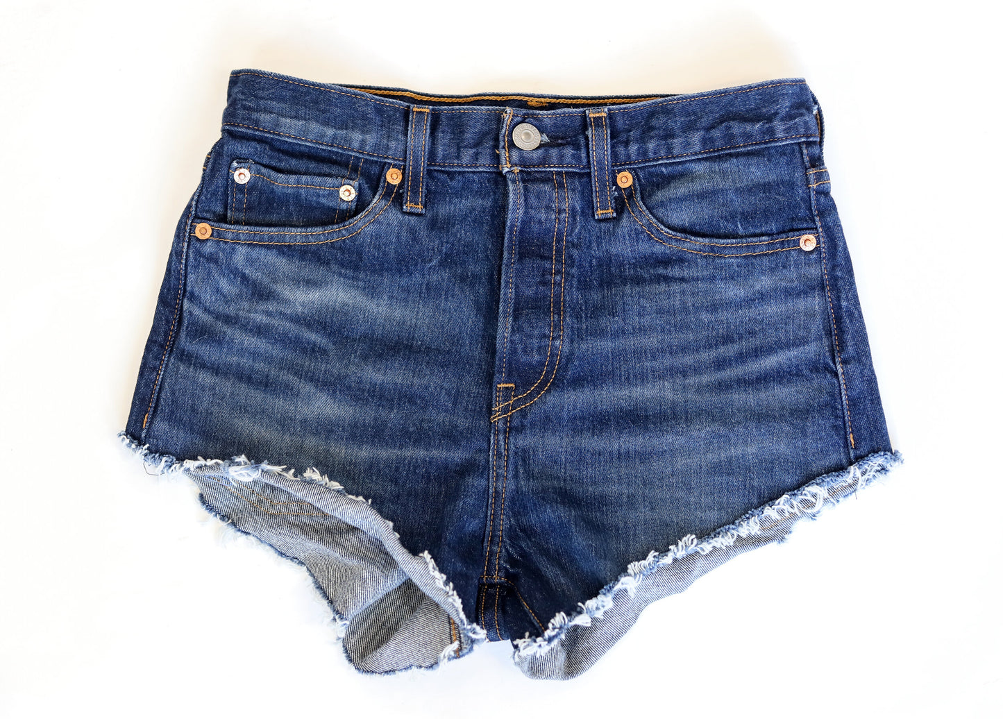 Levi's High Waisted Cut Off Shorts